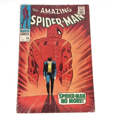 Lot 193 - The Amazing Spider-Man No. 50 by Marvel Comics