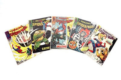 Lot 195 - The Amazing Spider-Man No's. 57-61 by Marvel Comics