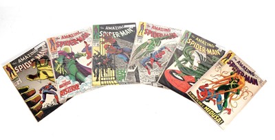 Lot 196 - The Amazing Spider-Man No's. 62-67 by Marvel Comics