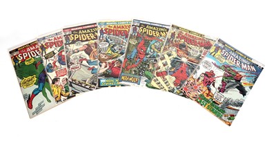 Lot 208 - The Amazing Spider-Man No's. 122-128 by Marvel Comics
