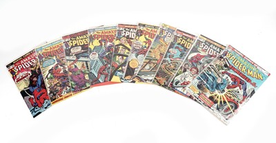 Lot 210 - The Amazing Spider-Man No's. 130-139 by Marvel Comics