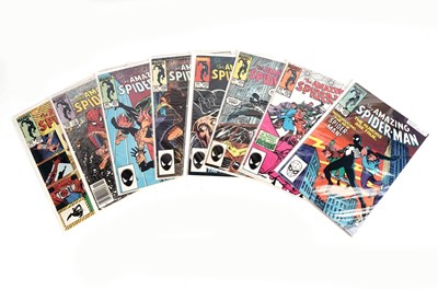 Lot 220 - The Amazing Spider-Man No's. 252-259 by Marvel Comics