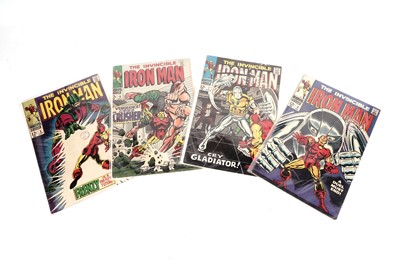 Lot 363 - The Invincible Iron Man No's. 5-8 by Marvel Comics