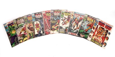 Lot 364 - The Invincible Iron Man No's. 9-18 by Marvel Comics