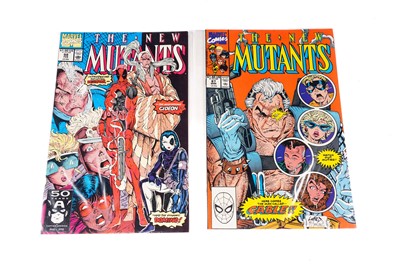 Lot 121 - The New Mutants (First Series) No's. 87 and 98 by Marvel Comics