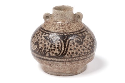 Lot 433 - A small Thai Sukhothai stoneware jar