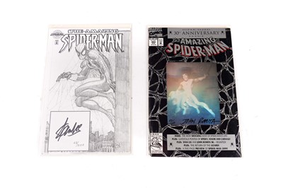 Lot 232 - The Amazing Spider-Man signed limited editions by Marvel Comics