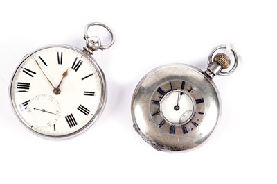 Lot 749 - Two Victorian silver pocket watches