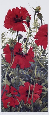 Lot 752 - Mary Ann Rogers - Paparer Orientalle | signed limited edition print