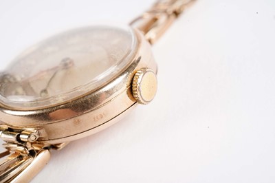 Lot 451 - A gold Art Deco Omega cocktail watch