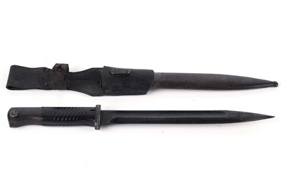 Lot 1013 - A German K98 bayonet, by Jos Corts