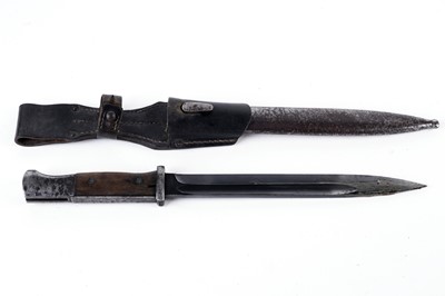 Lot 1022 - A German K98 bayonet, by Berg & Co