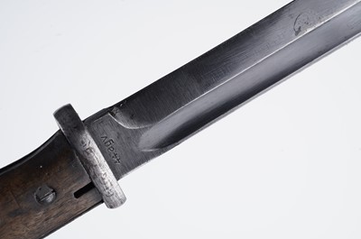 Lot 1022 - A German K98 bayonet, by Berg & Co