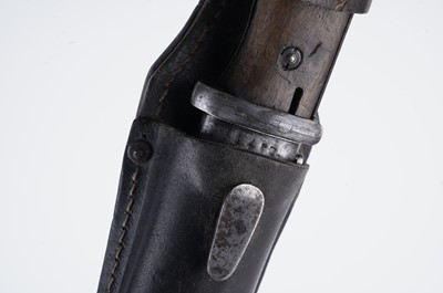 Lot 1022 - A German K98 bayonet, by Berg & Co