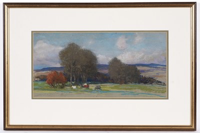 Lot 359 - Walter John James - Pastoral Vista | pastel