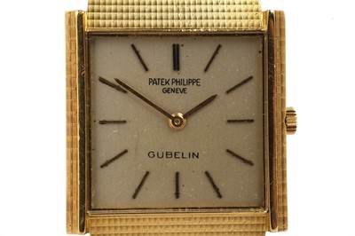 Lot 1041 - Patek Philippe for Gubelin: an 18ct yellow gold cased wristwatch