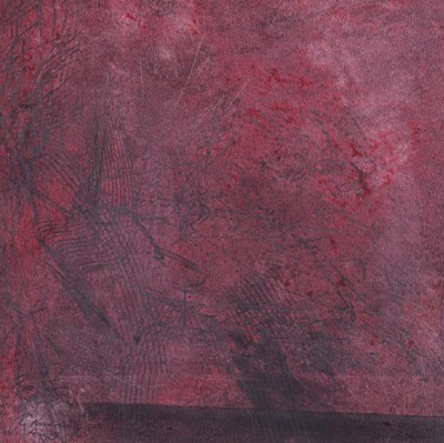 Lot 808 - 20th Century British - Composition in Red | mixed media