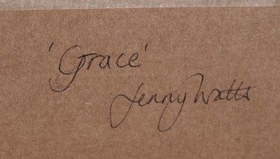 Lot 762 - Jenny Watts - Grace | pastel