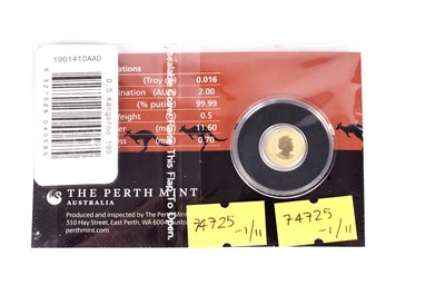 Lot 361 - The Perth Mint Australian Kangaroo gold coin, 2019