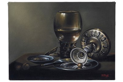 Lot 849 - Anmed - Still Life with a Prunted Goblet | acrylic