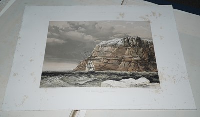 Lot 263 - Cresswell (Samuel Gurney - A Series of Eight Sketches in Colour of the Voyages of H.M.S. Investigator, the Discovery of the North-West Passage