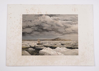 Lot 263 - Cresswell (Samuel Gurney - A Series of Eight Sketches in Colour of the Voyages of H.M.S. Investigator, the Discovery of the North-West Passage