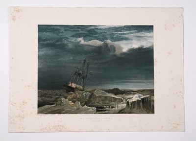 Lot 263 - Cresswell (Samuel Gurney - A Series of Eight Sketches in Colour of the Voyages of H.M.S. Investigator, the Discovery of the North-West Passage