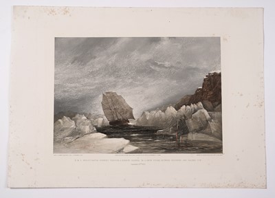 Lot 263 - Cresswell (Samuel Gurney - A Series of Eight Sketches in Colour of the Voyages of H.M.S. Investigator, the Discovery of the North-West Passage