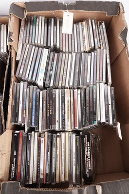 Lot 100 - Two boxes of mixed CDs