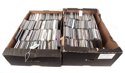 Lot 100 - Two boxes of mixed CDs