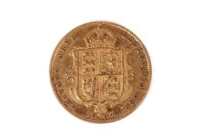 Lot 369 - A Queen Victoria gold half sovereign