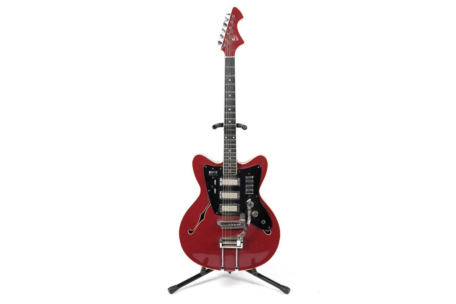 Lot 271 - A Jolana Tornado vintage Czechoslovakian guitar