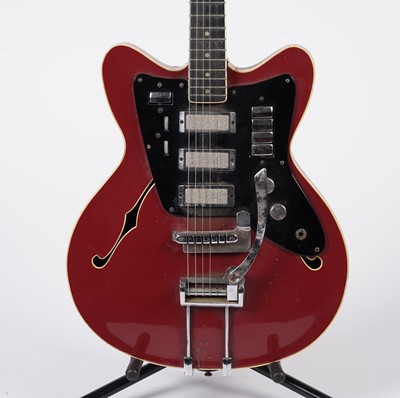 Lot 271 - A Jolana Tornado vintage Czechoslovakian guitar