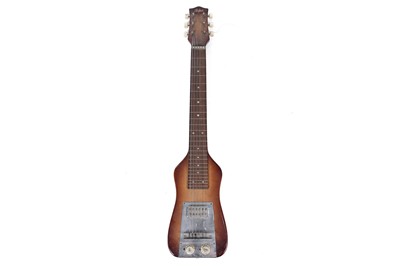 Lot 272 - A vintage Hofner lap-steel guitar