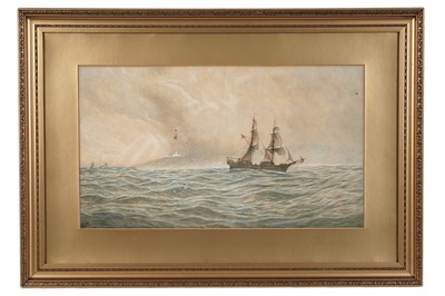 Lot 32 - Bernard Benedict Hemy - A Merchant Ship at Sea | watercolour