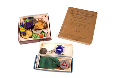 Lot 487 - A selection of military and other medals