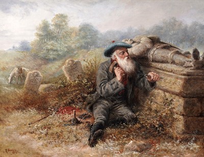 Lot 85 - Ralph Hedley - The Scottish Stonemason | oil