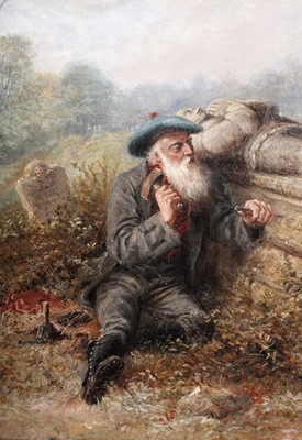 Lot 85 - Ralph Hedley - The Scottish Stonemason | oil