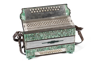 Lot 171 - A Stradella chromatic button accordion