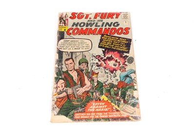 Lot 348 - Sgt. Fury And His Howling Commandos No.1 by Marvel Comics