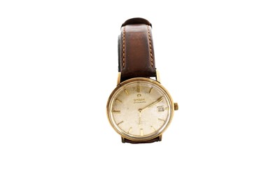 Lot 1026 - Omega Seamaster de Ville: a gold cased wristwatch