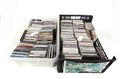 Lot 101 - Two boxes of mixed CDs