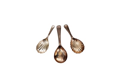 Lot 1572 - Three caddy spoons