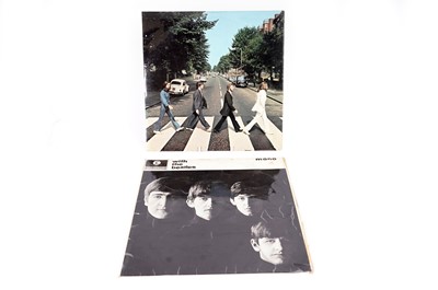 Lot 537 - The Beatles - With The Beatles & Abbey Road LPs, first pressings