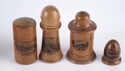 Lot 169 - A collection of Mauchline Ware