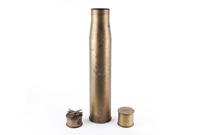 Lot 501 - WWI era and later brass shell cases