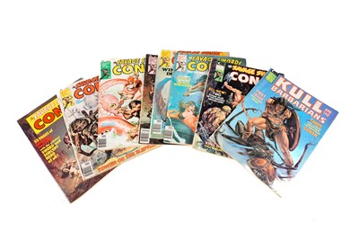 Lot 238 - Conan and Kull Magazines by Marvel/Curtis