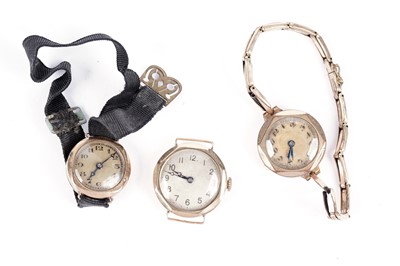 Lot 506 - Three cocktail watches