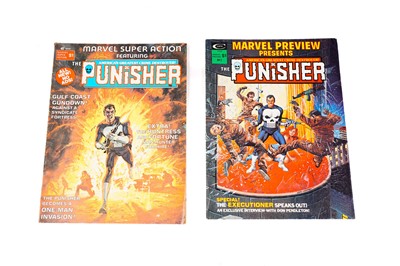 Lot 96 - Punisher Magazines by Marvel/Curtis