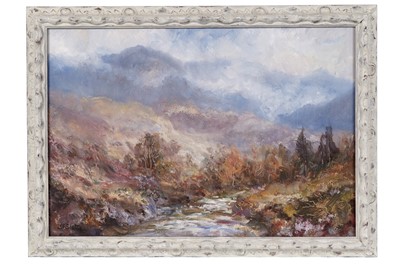 Lot 127 - John Falconar Slater - Heather Hewn Landscape | oil